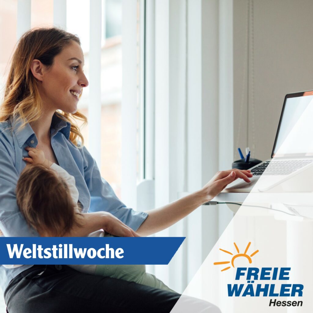 Weltstillwoche: Stillende Frauen am Arbeitsplatz besser informieren