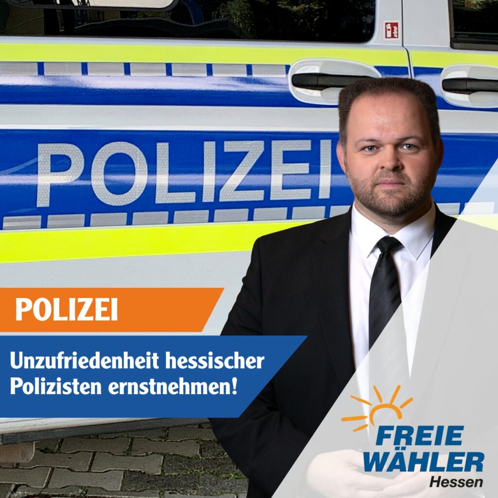 Level der Unzufriedenheit bei hessischer Polizei skandalös!