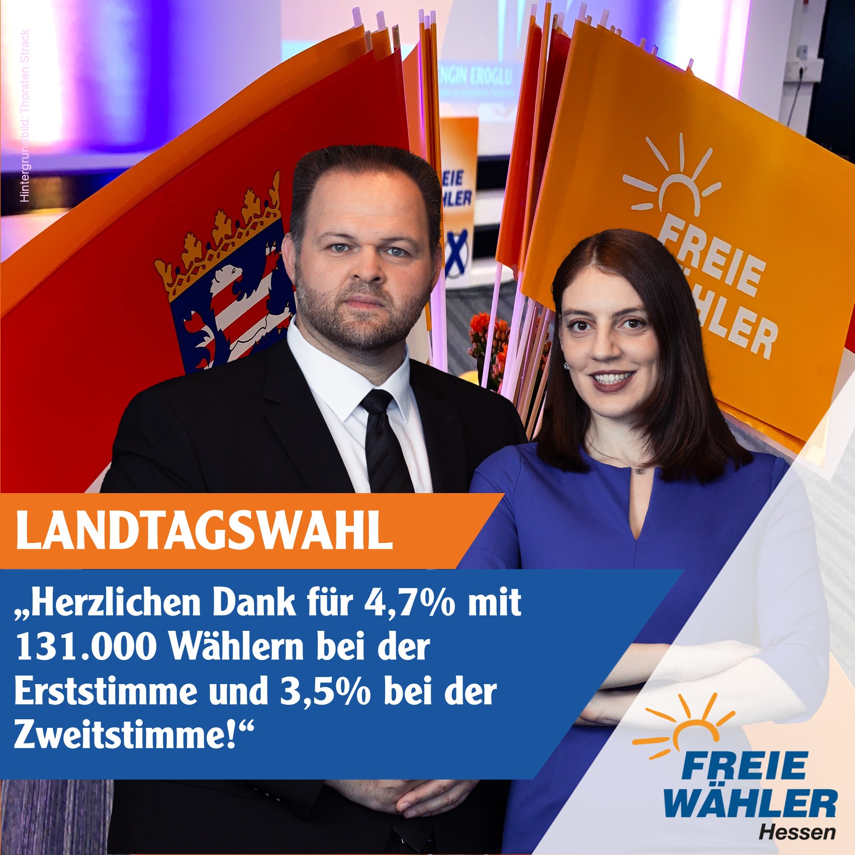 Landtagswahl Dank an unsere Wähler